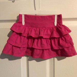 Garanimals Dark Pink Scooter Skirt 3 Layers of Ruffles Size 2T